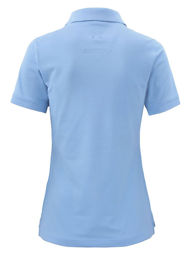 Poloshirt Damen Hellblau mit UV-Schutz und femininer Passform