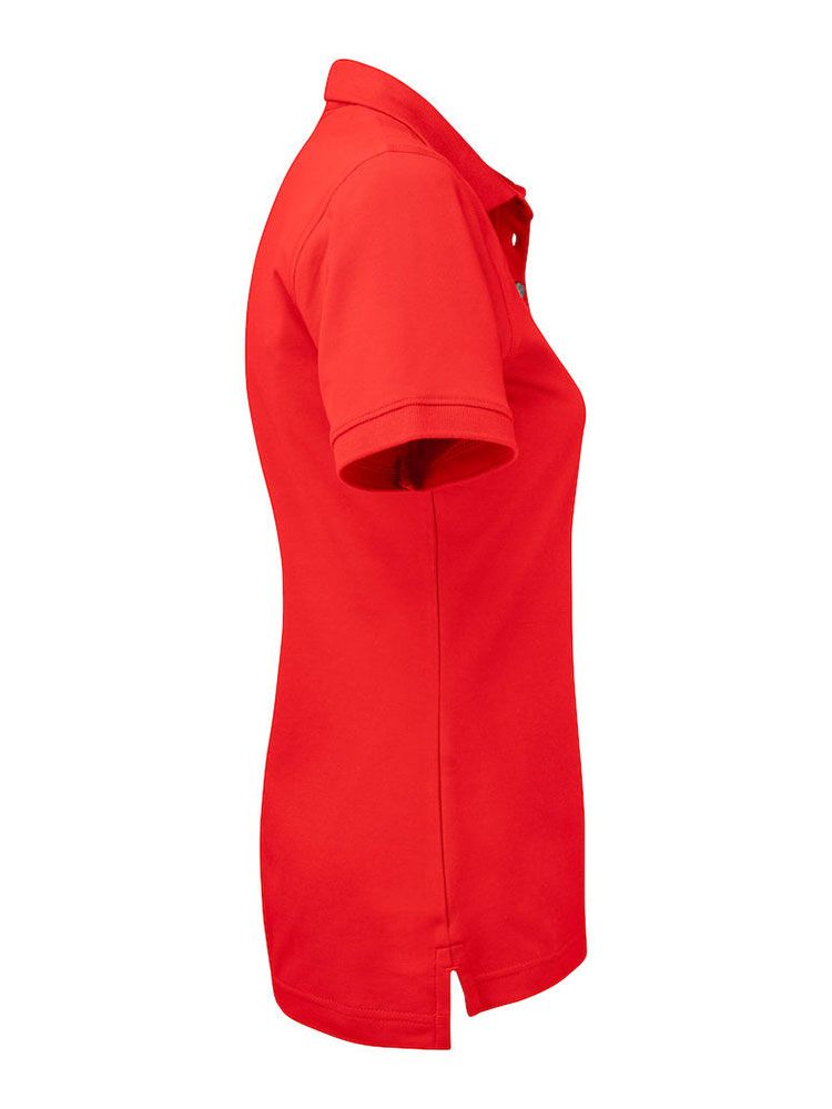 Poloshirt Damen rot von Cutter & Buck mit UV-Schutz und femininer Passform