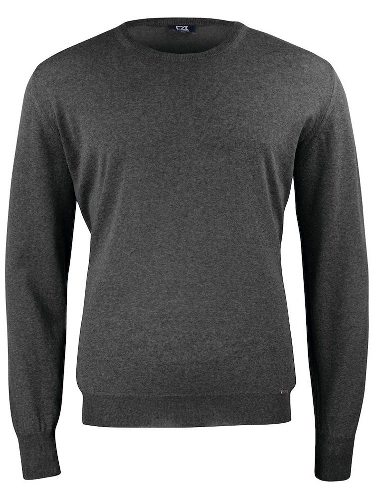 Kennewick Crewneck Herren, Merinowolle Pullover, weich, warm und atmungsaktiv, Rundhalsausschnitt