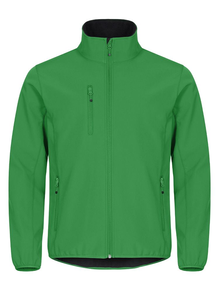 Herren Softshell Jacke Grün