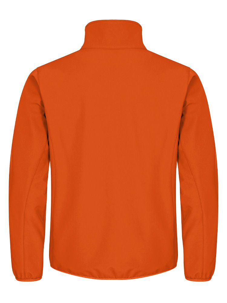 Herren Softshell Jacke Orange