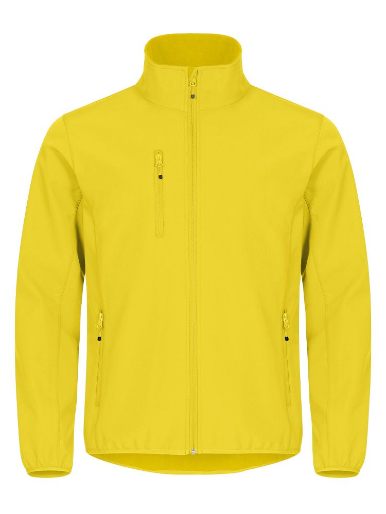 Softshelljacke Herren Gelb