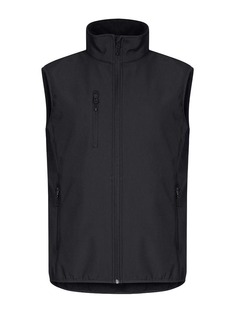 Herren Classic Weste Schwarz