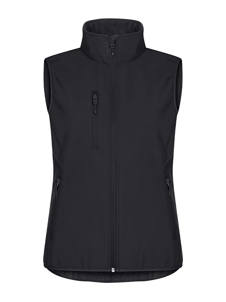 Damen Classic Weste Schwarz