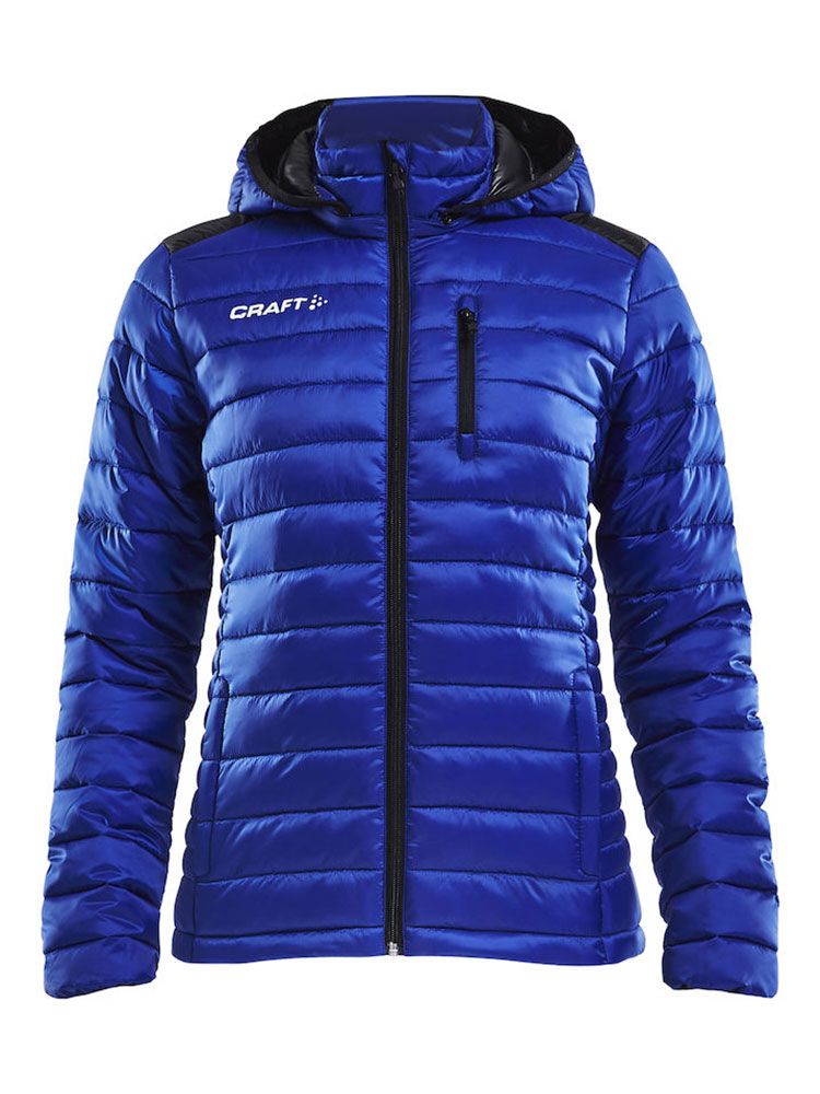 Sport Steppjacke Damen Blau von CRAFT – winddicht, wasserabweisend, ideal für Training & Freizeit