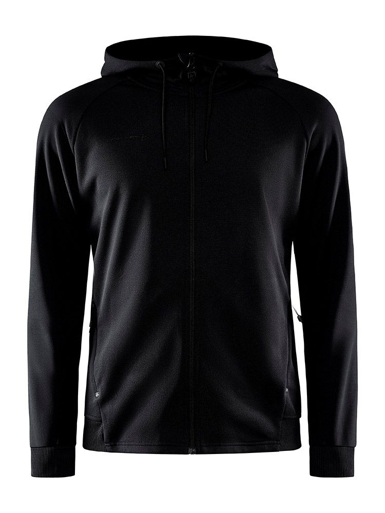 Kapuzenjacke Herren Schwarz