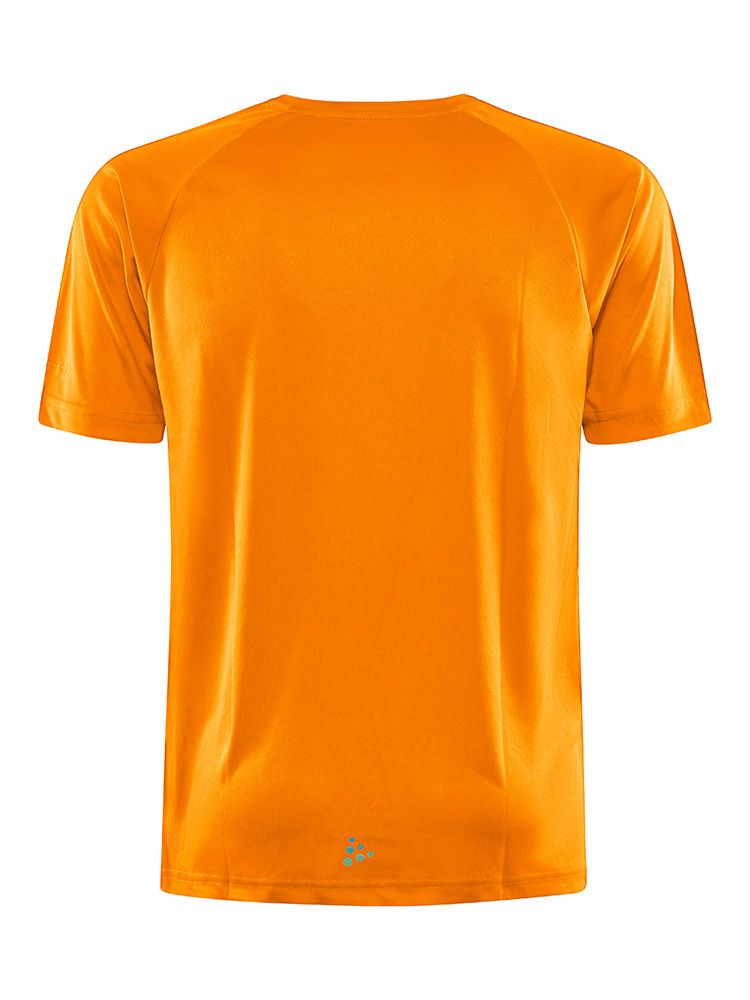 Fitness Shirt Herren Orange