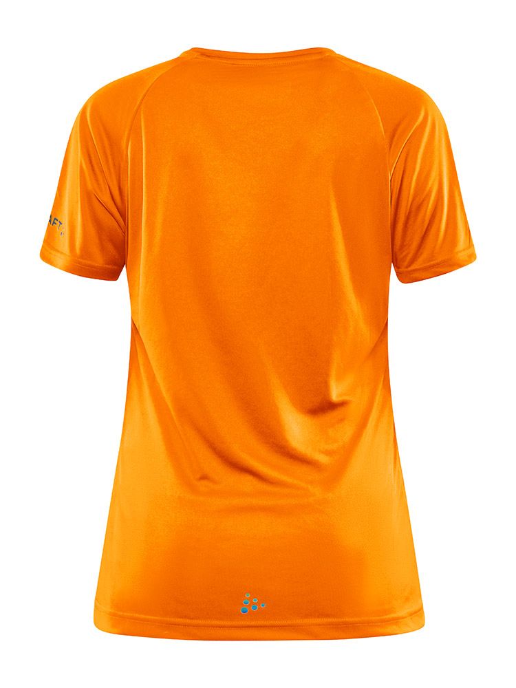 Fitness Shirt Damen Orange