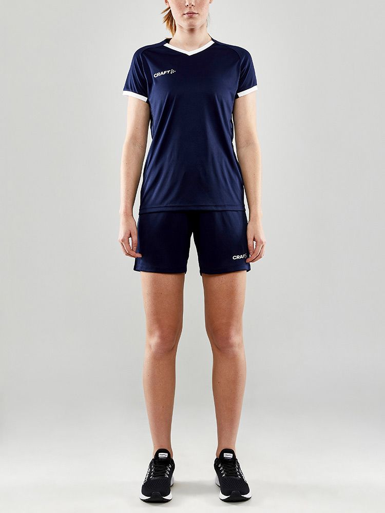 Trainings Shorts Damen Blau