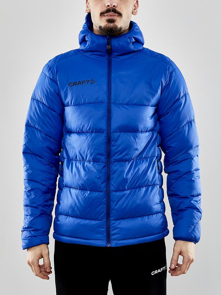 Sportliche Winterjacke Herren Blau