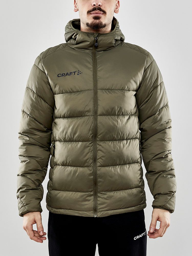 Sportliche Winterjacke Herren Grün