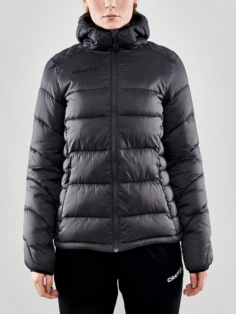 Sportliche Winterjacke Damen Grau