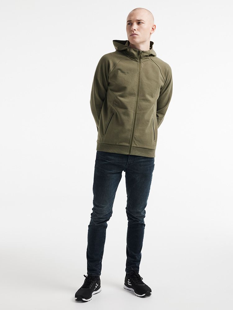 Sport Jacke Herren Grün