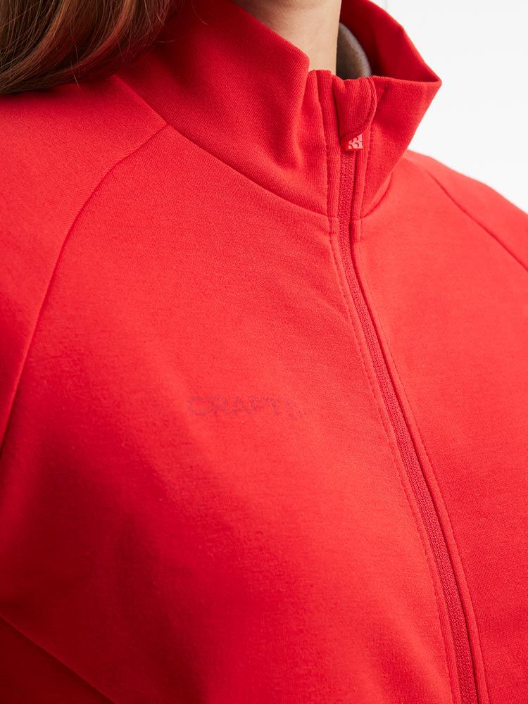 Sportjacke Damen Rot