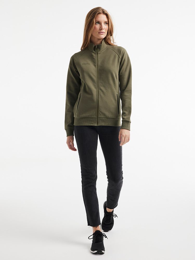 Sportjackea Damen Grün