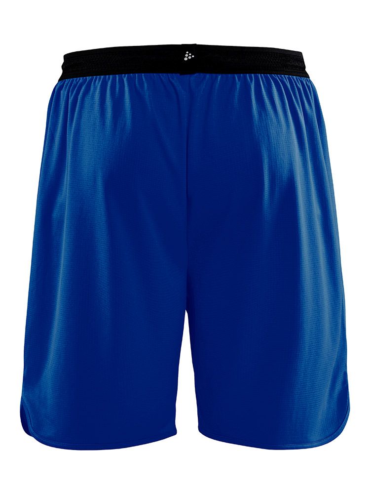 Kurze Damen Trainingshose Blau