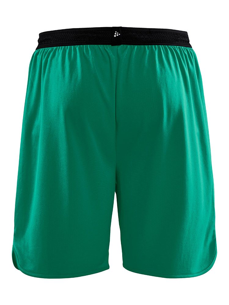 Kurze Damen Trainingshose Grün