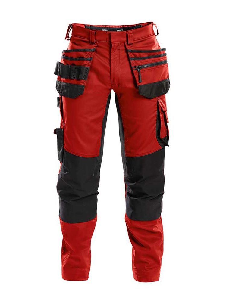 Dassy work pants Flux with stretch, holster pockets and knee pad pockets