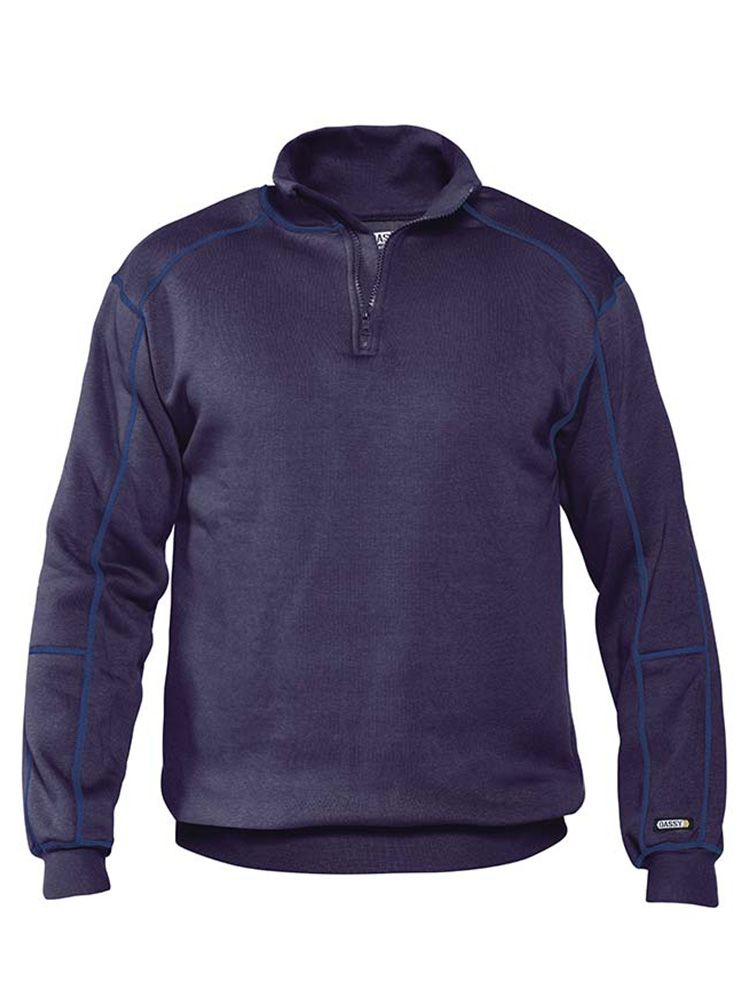 Arbeits Winterpullover Blau