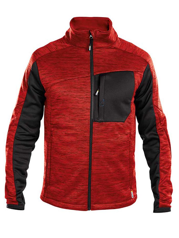 Arbeits Fleecejacke Rot