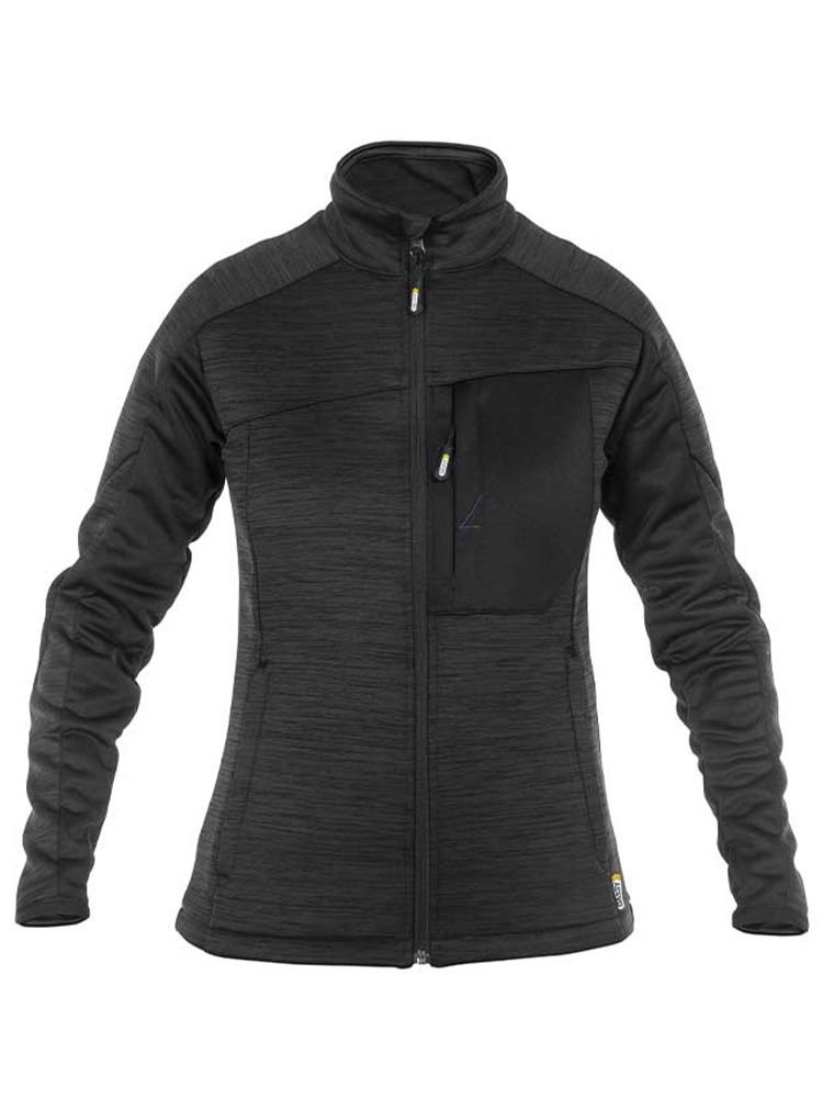 Arbeits Fleecejacke Damen Schwarz