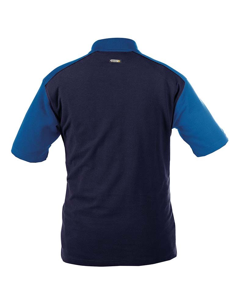 Dassy polo shirt Cesar two-tone