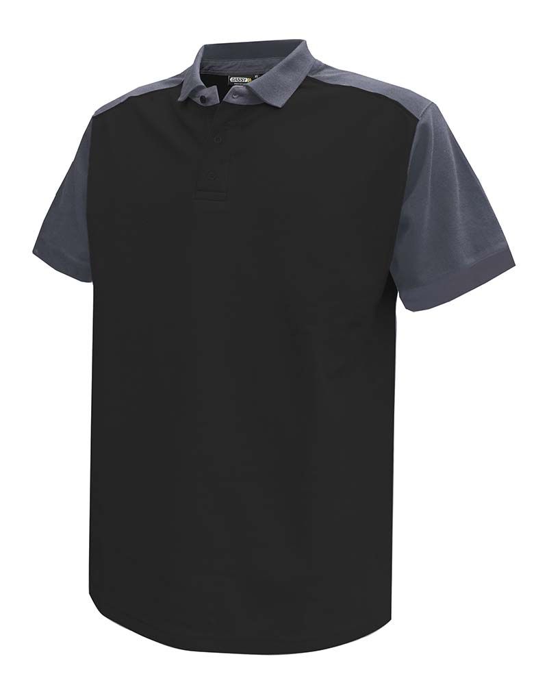 Dassy polo shirt Cesar two-tone