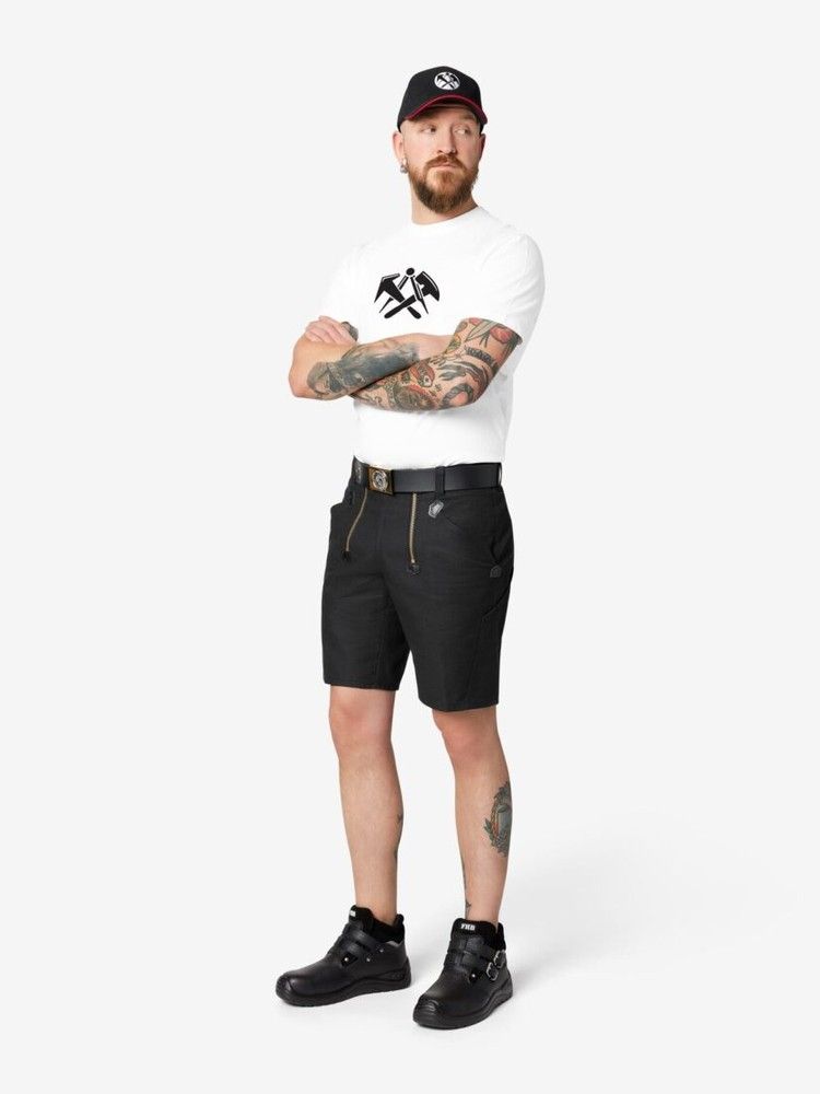 FHB Herren Zunftshorts schwarz - Wim
