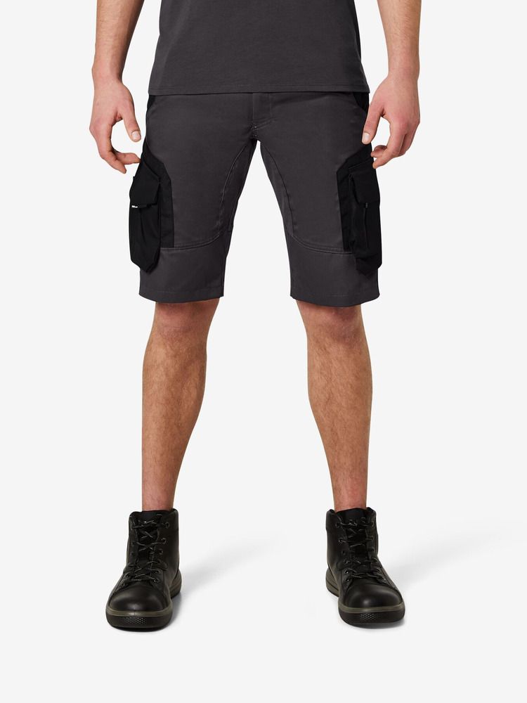 Herren Arbeitsshorts Wulf anthrazit-schwarz
