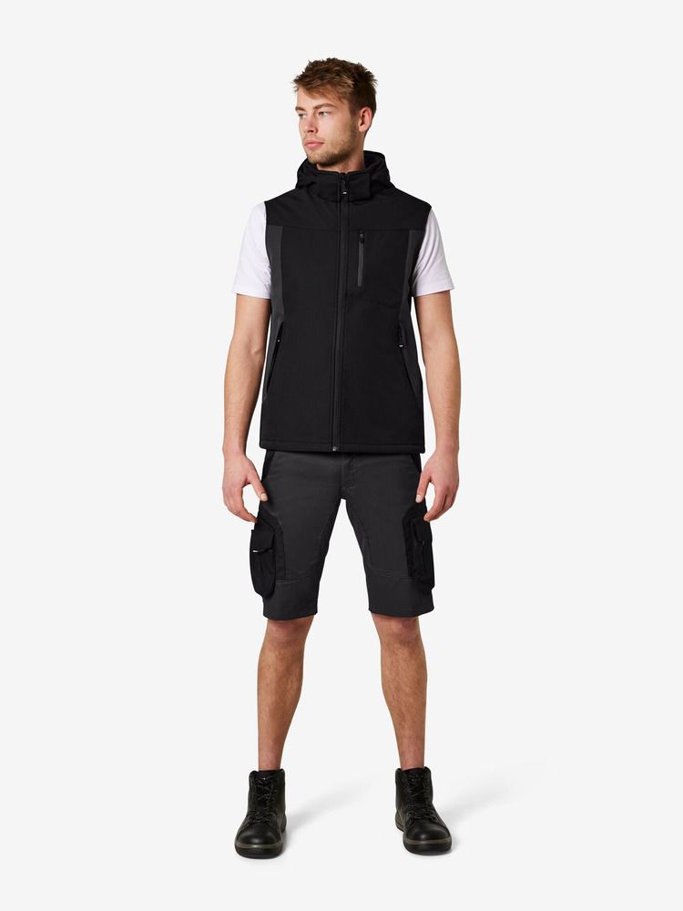 Herren Arbeitsshorts Wulf anthrazit-schwarz