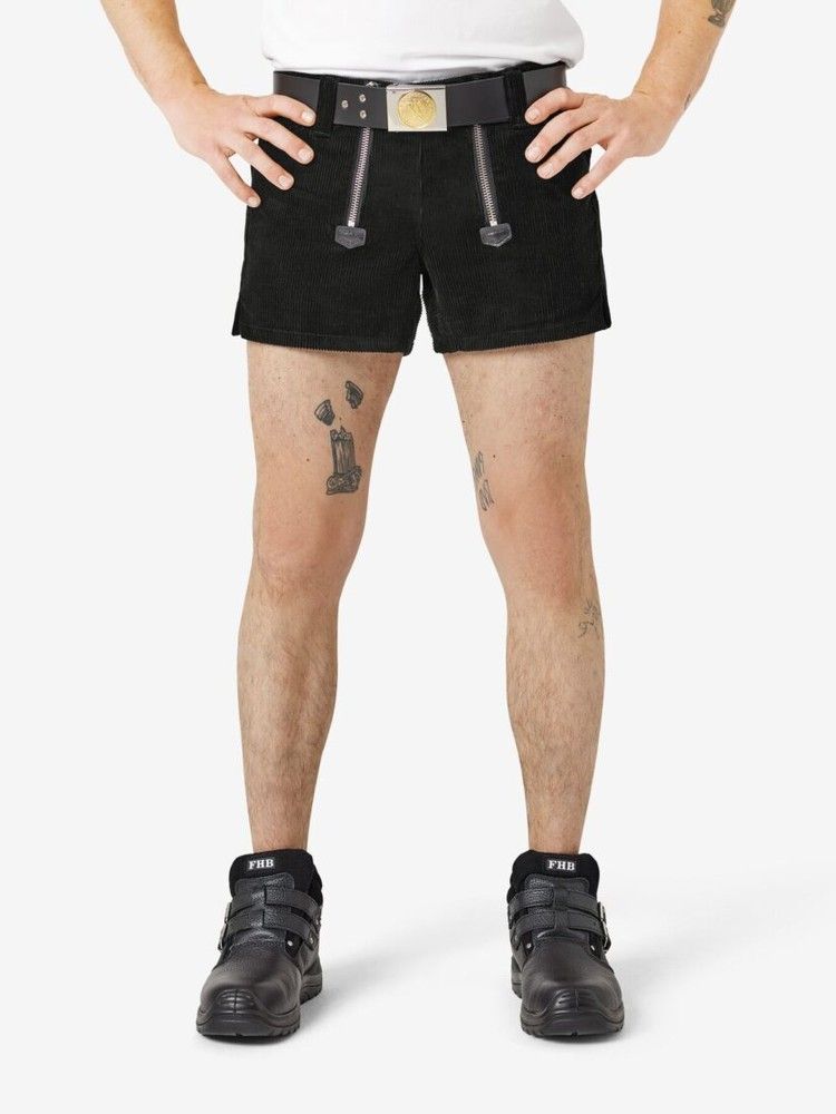 Herren Zunftshorts Ferdinand schwarz