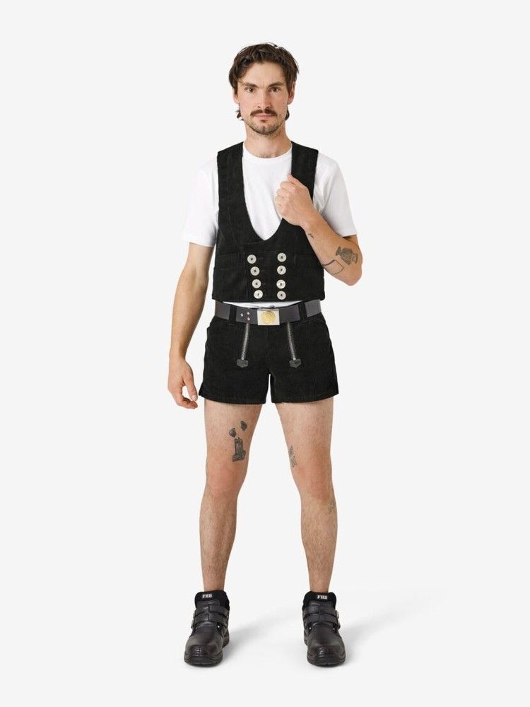 FHB Herren Zunftshorts schwarz - Ferdinand