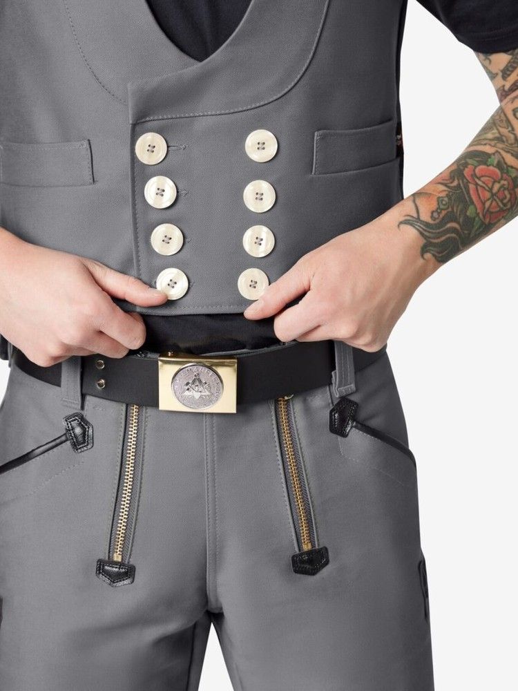 FHB Herren Zunfthose grau - Hubert