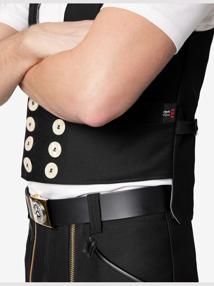 FHB Herren Zunftweste schwarz - Jakob
