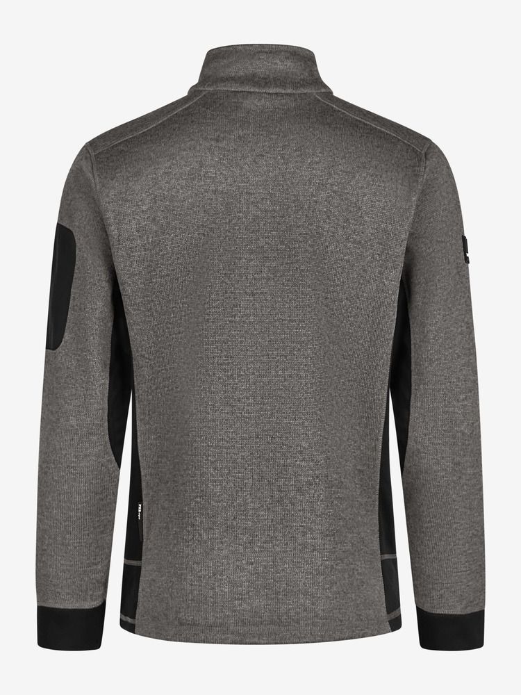Unisex Fleecejacke Christoph anthrazit-schwarz