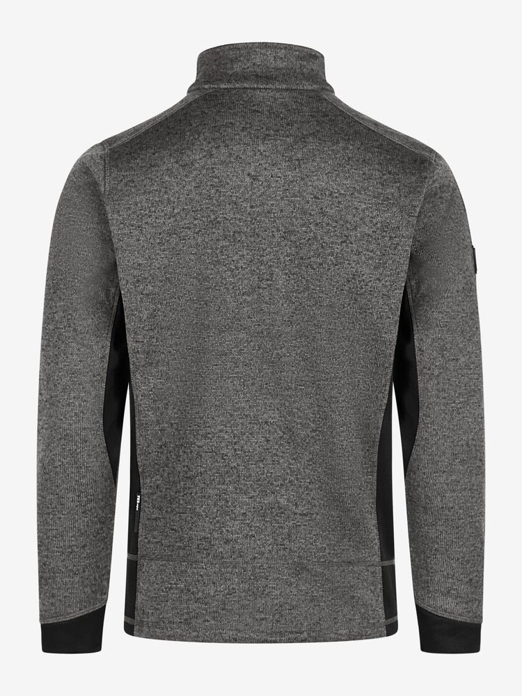 Unisex Fleece Troyer Patrick anthrazit-schwarz
