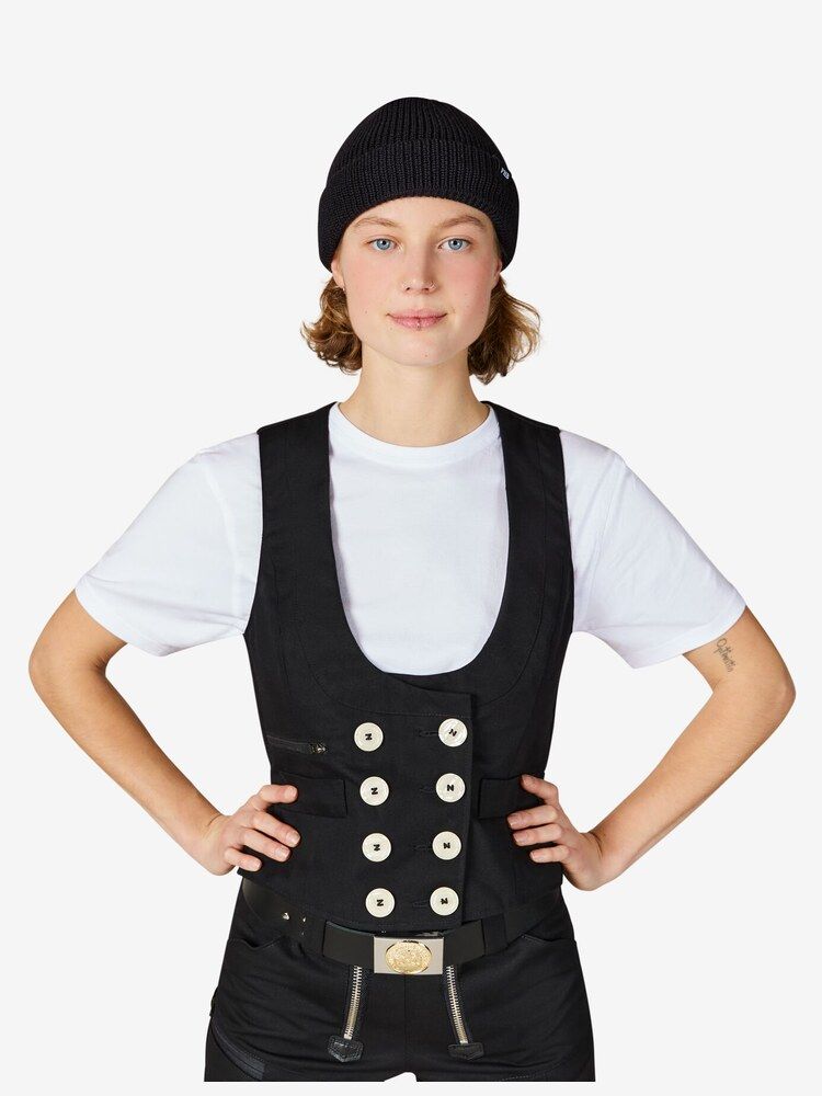 FHB Unisex Lederkoppel schwarz - Dietmar