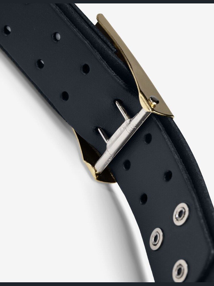 FHB Unisex Lederkoppel schwarz - Dietmar