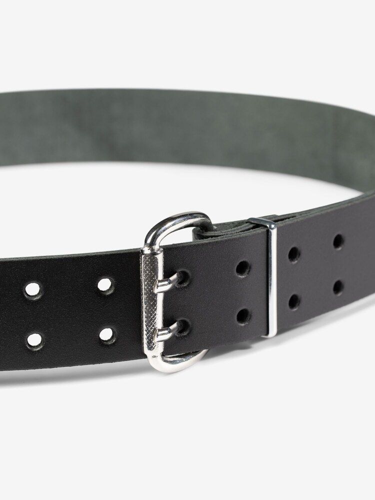 FHB Unisex Ledergürtel schwarz - Carsten