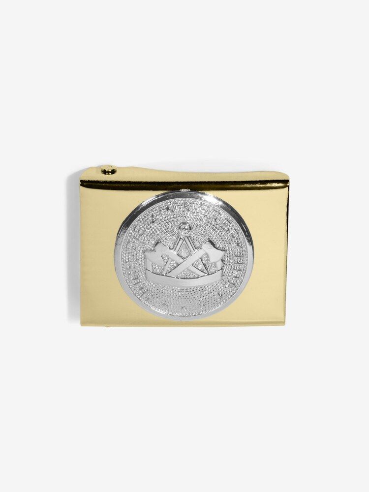 Unisex Koppelschloss Dominik Zimmermann gold