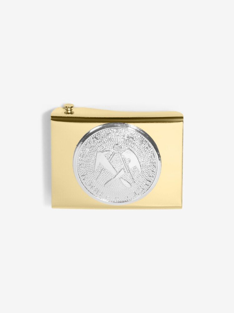 Unisex Koppelschloss Eike Dachdecker gold