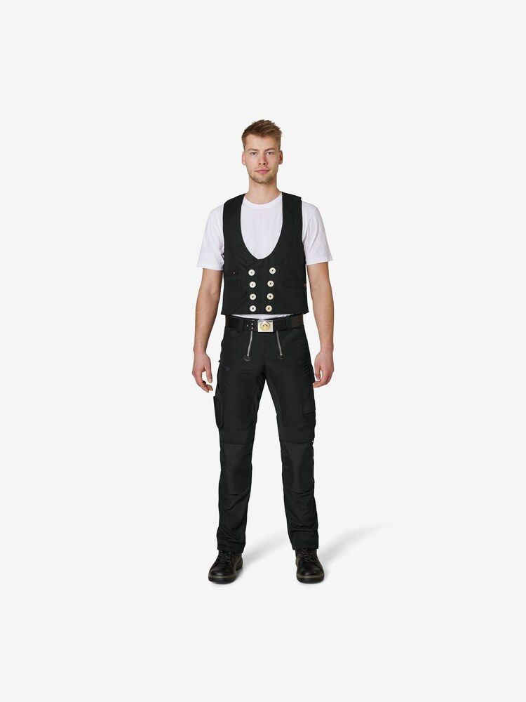 FHB Unisex Koppelschloss Dachdecker silber - Holger