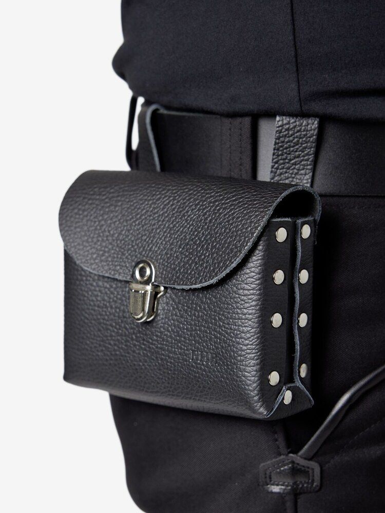 Unisex Nageltasche Arno schwarz