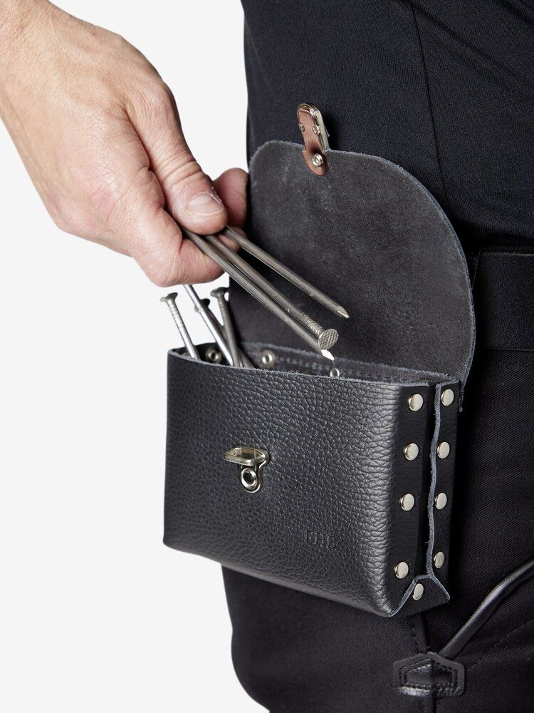 Unisex Nageltasche Arno schwarz