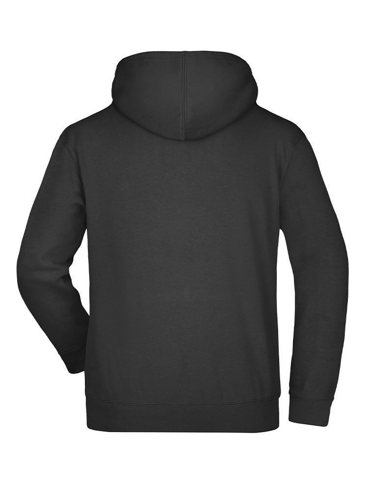Schwarzer Herren Hoodie