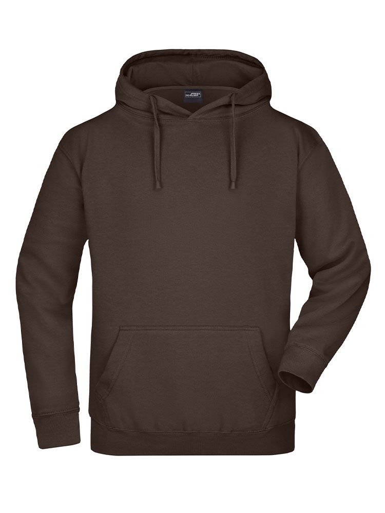 Hoodie Herren Braun
