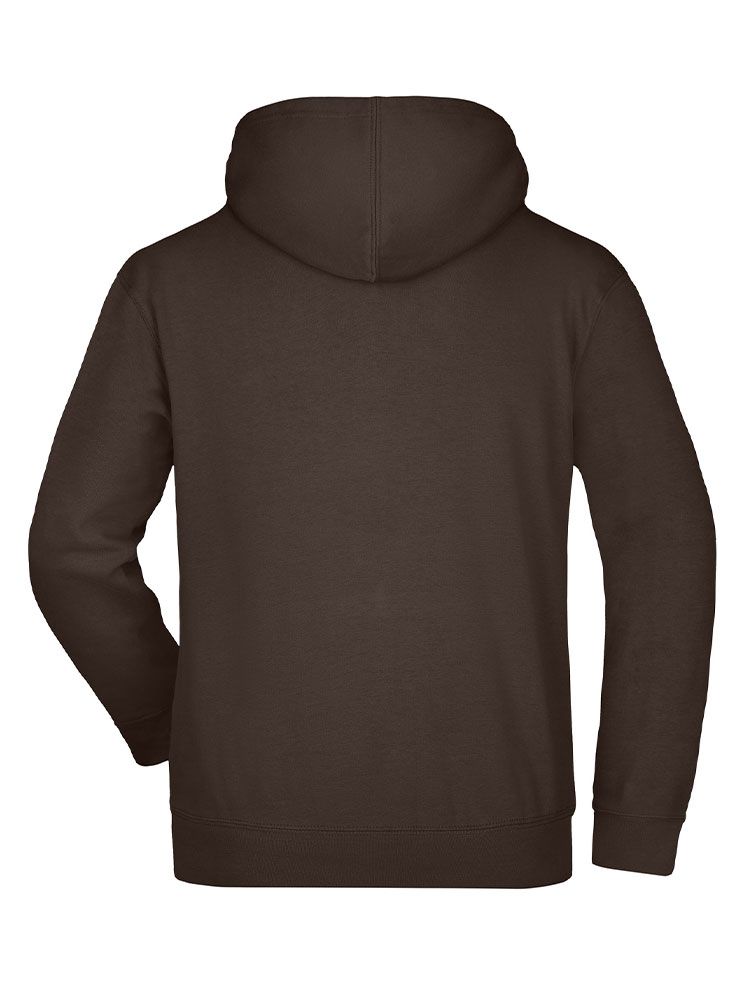 Hoodie Herren Braun