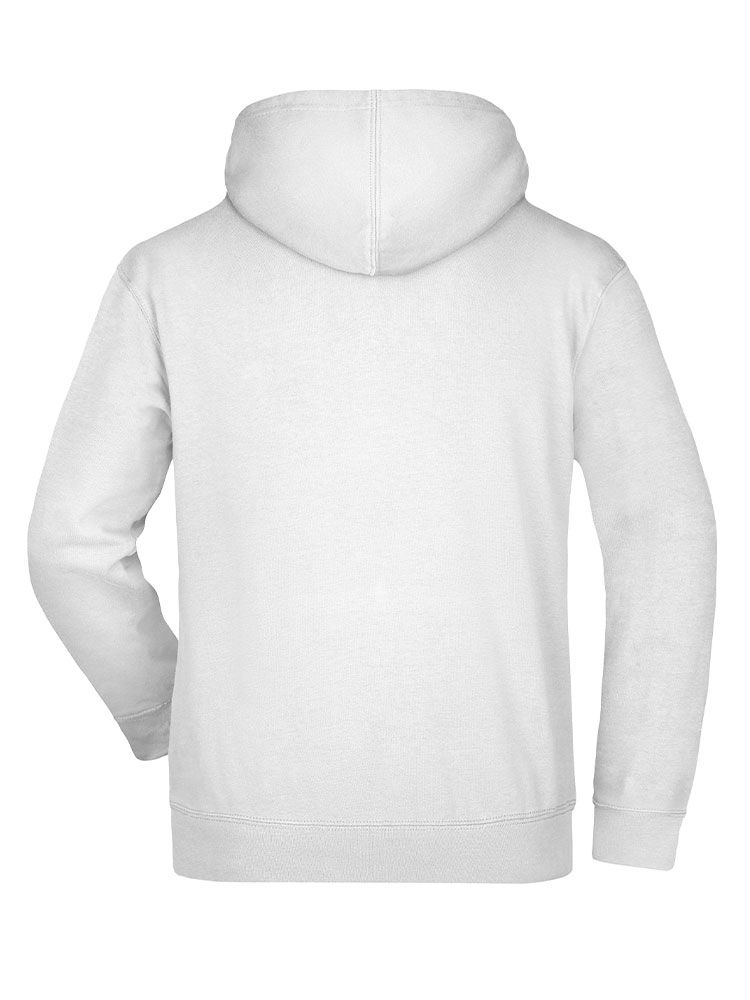 Weißes Hoodie