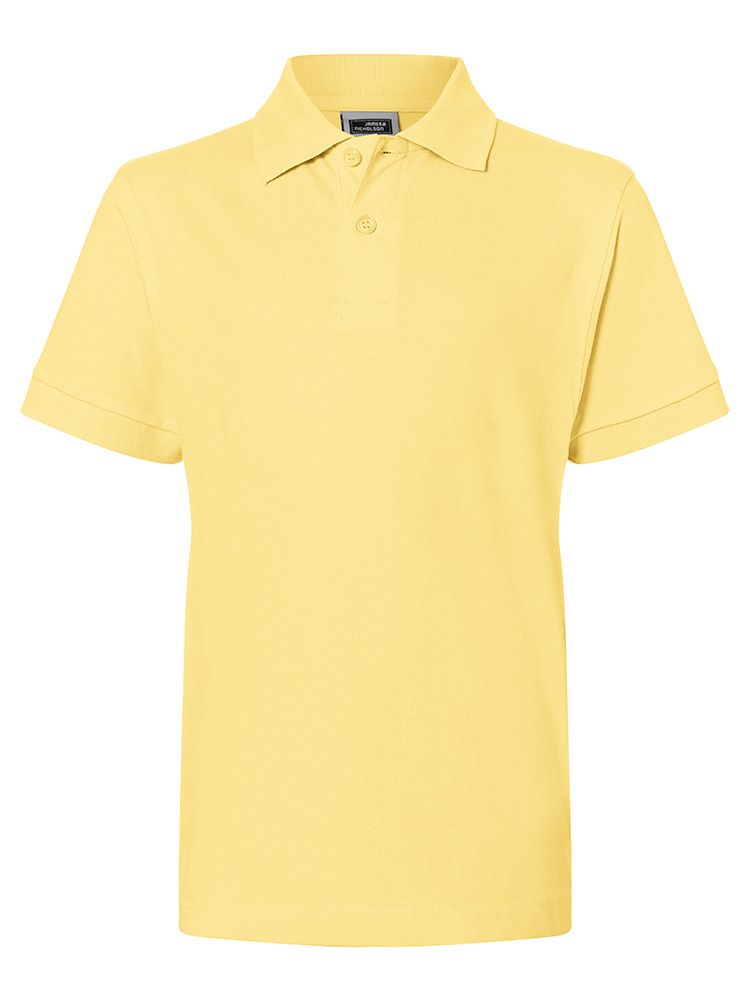 Kinder Polo Hellgelb