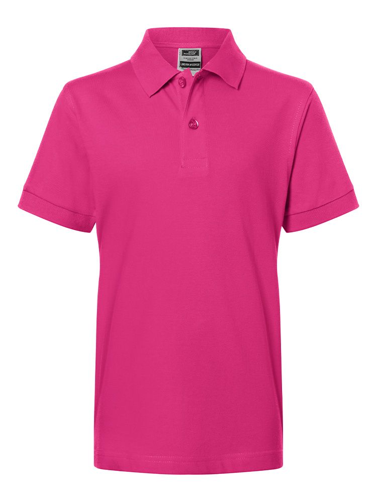Kinder Polo Pink